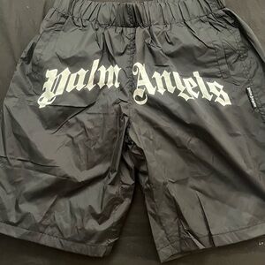 Palm Angels Black Men's Shorts